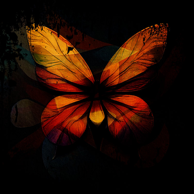 AI Butterfly #16 static token preview