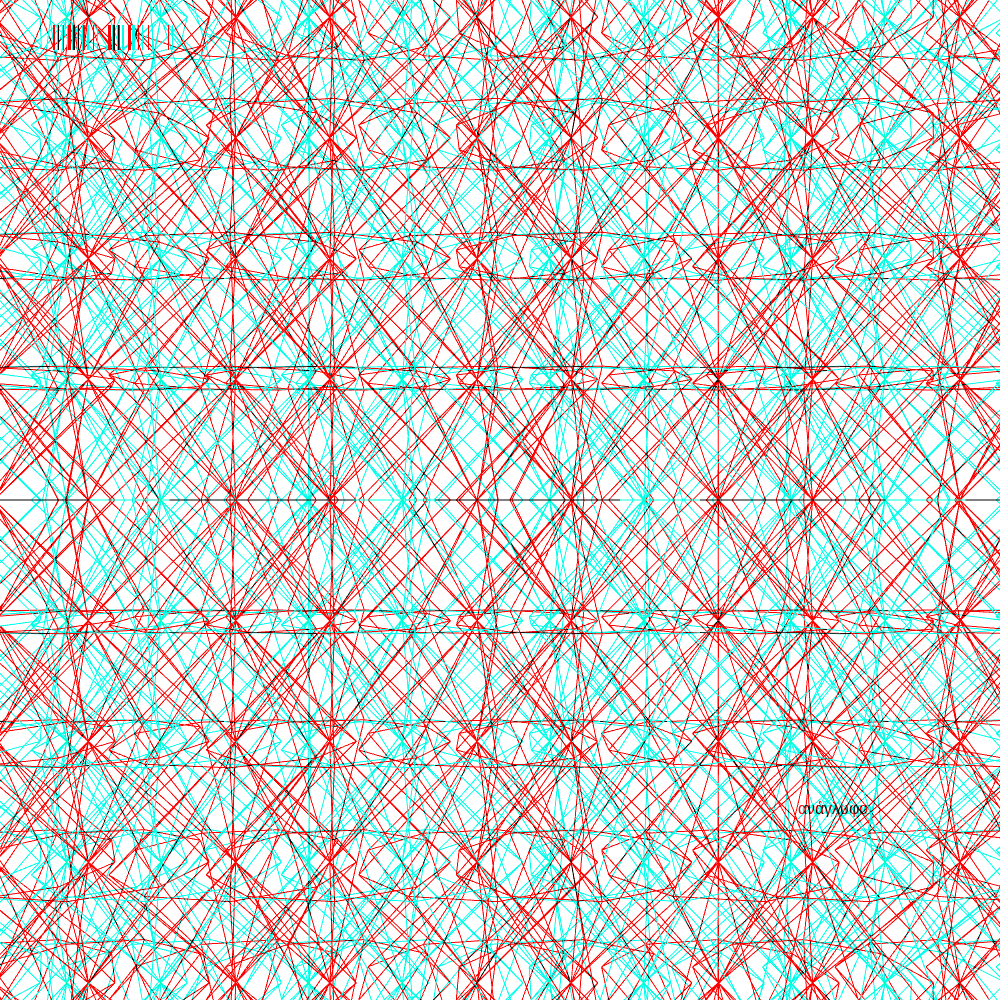 anaglyphic - delta pattern #8 static token preview