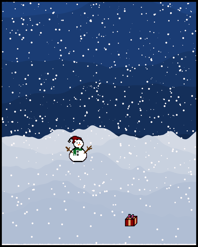 Christmas Postcard #5 static token preview