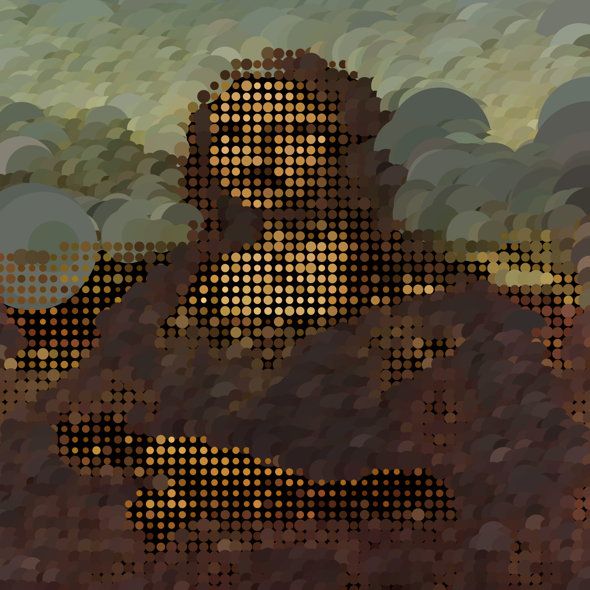 Getting Close to Monna Lisa #19 static token preview