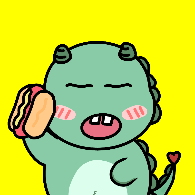 CHUBS DINO #6 static token preview