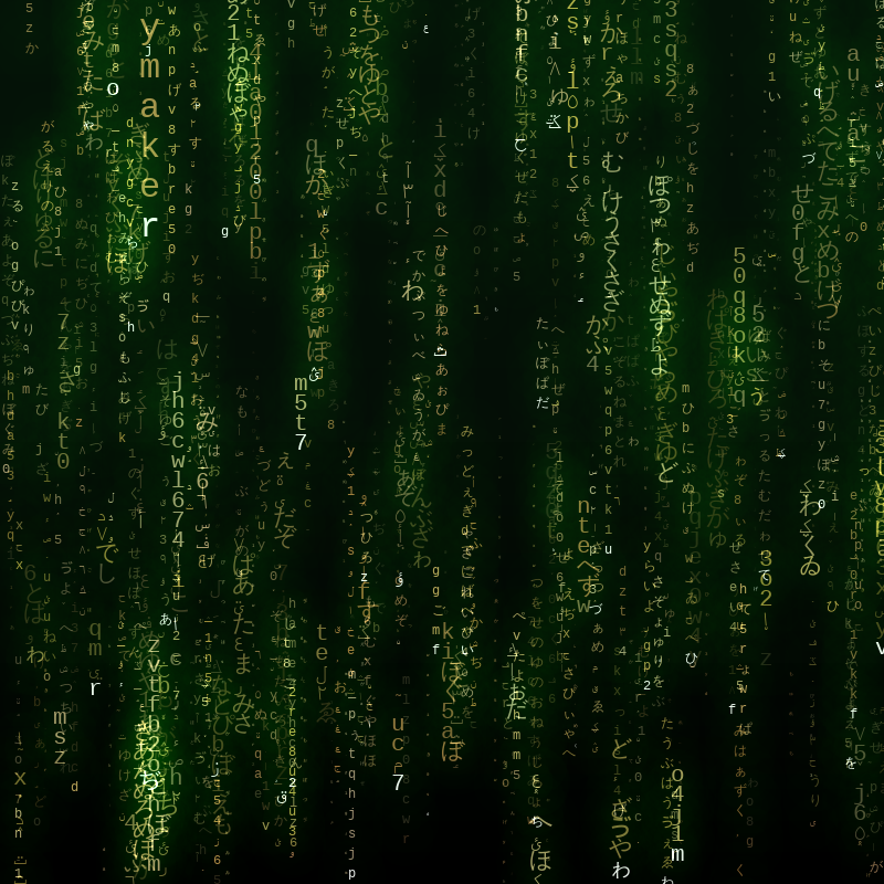 Enter the Matrix #8 static token preview