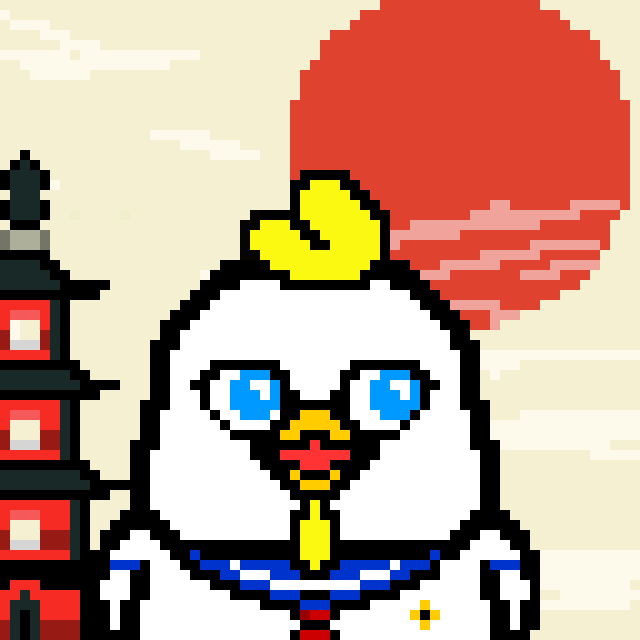 pxlChicks Japonica #7 static token preview