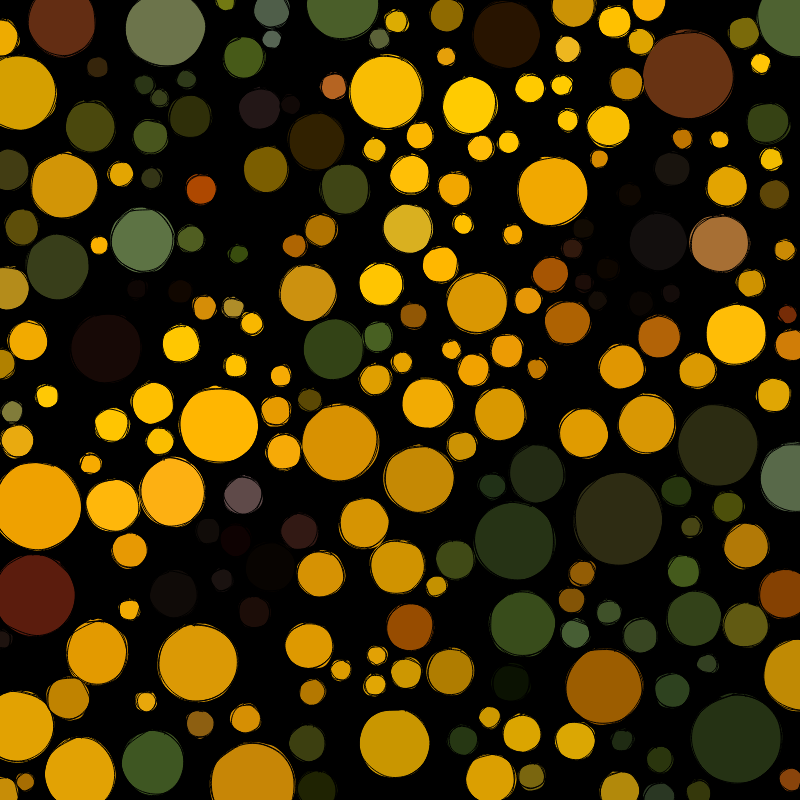 roughly packed flowers #7 static token preview