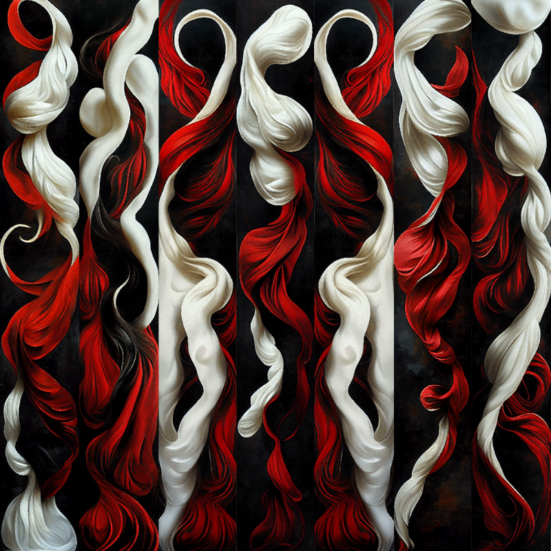 AI Red Hair #6 static token preview