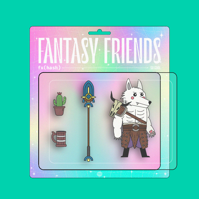 Fantasy Friends #20 static token preview