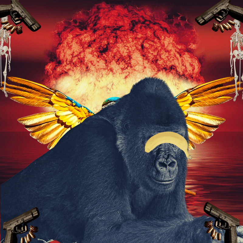 Blinded apes #15 static token preview
