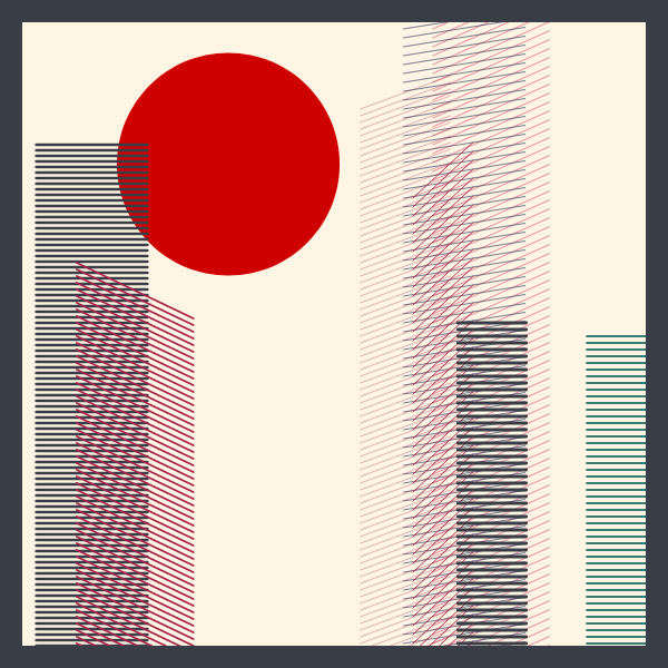 Abstract city #5 static token preview