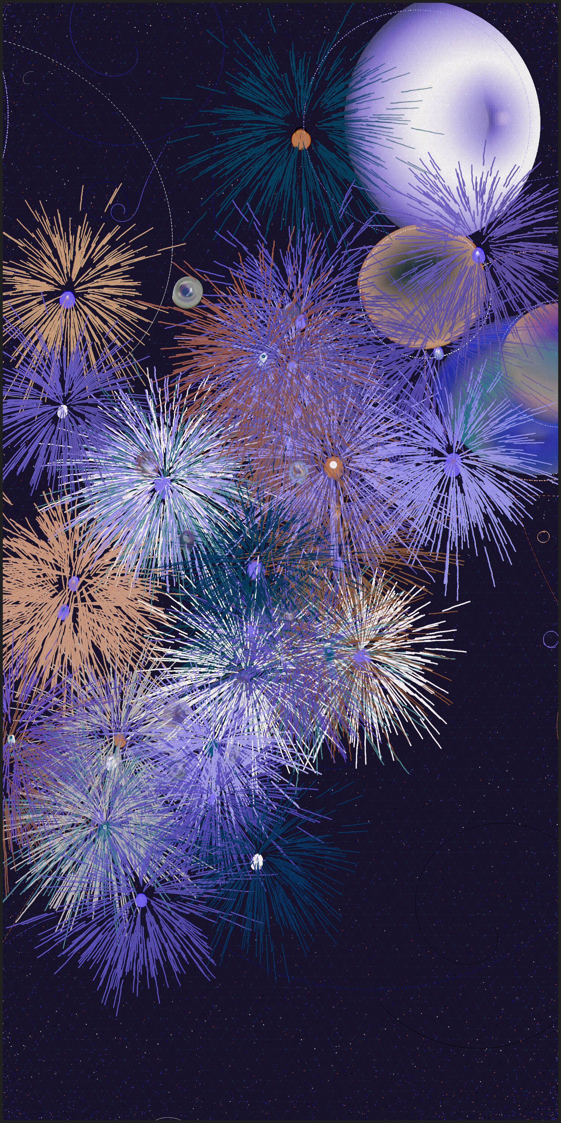真夏の花火　Fireworks in Midsummer #11 static token preview