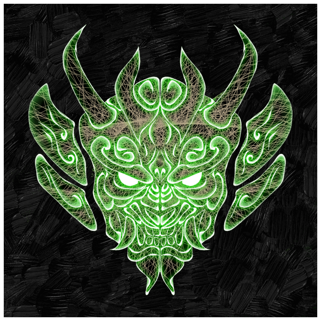 THE DEMON'S [EVOLVED] #8 static token preview