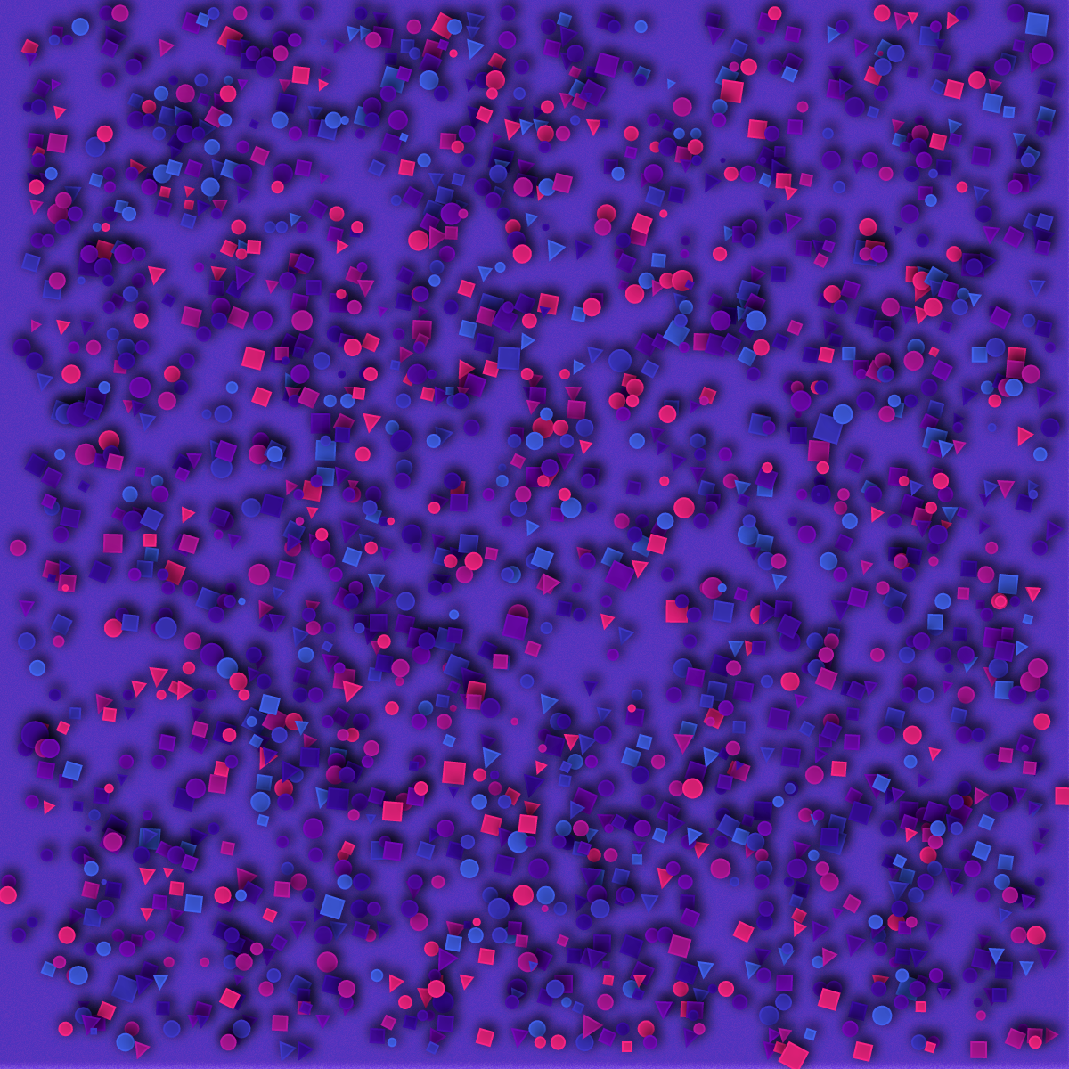 Geometric Mess #21 static token preview