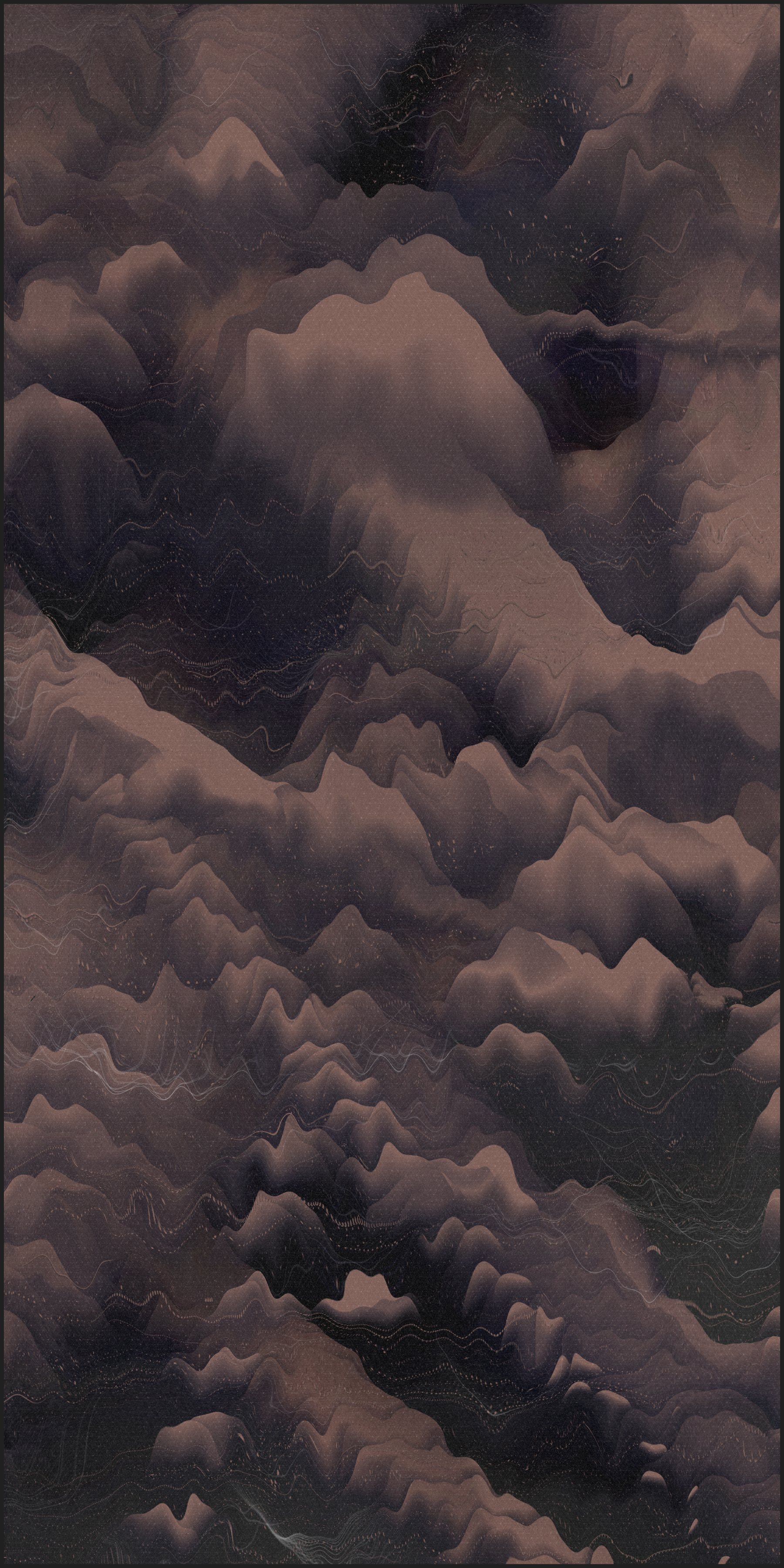 晩夏の山岳 Mountains in Late Summer #20 static token preview