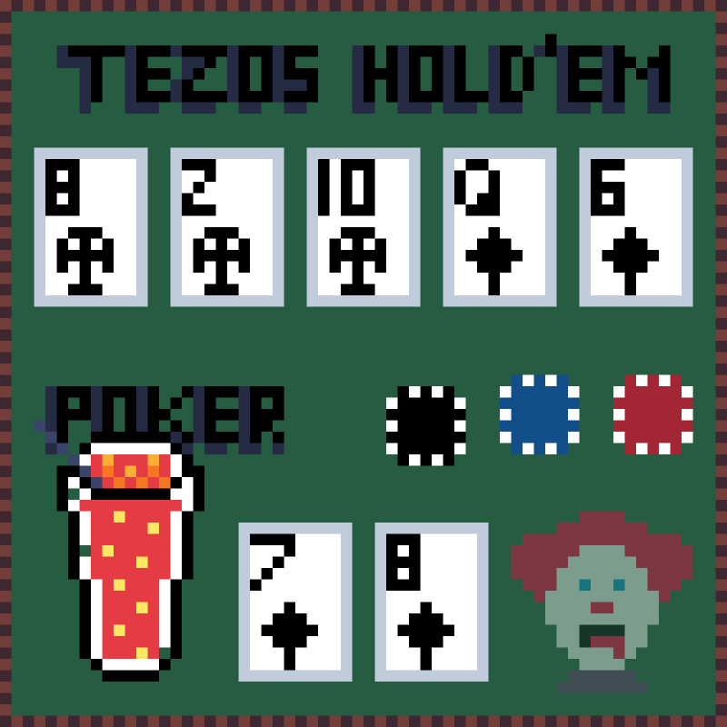 Tezos Hold'em Poker #4 static token preview