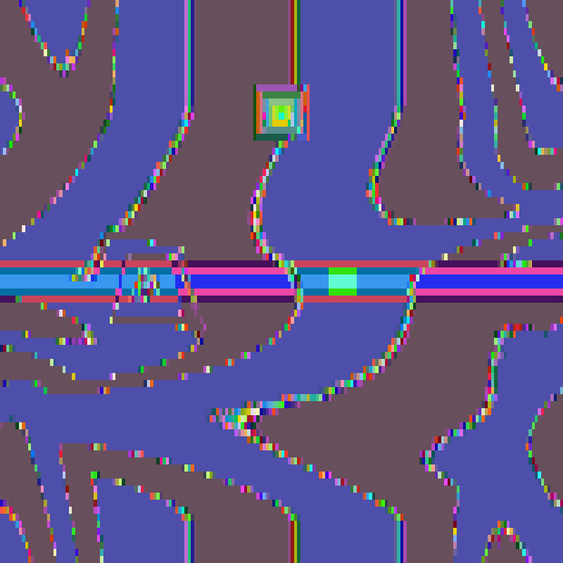 Pixel Flood #19 static token preview
