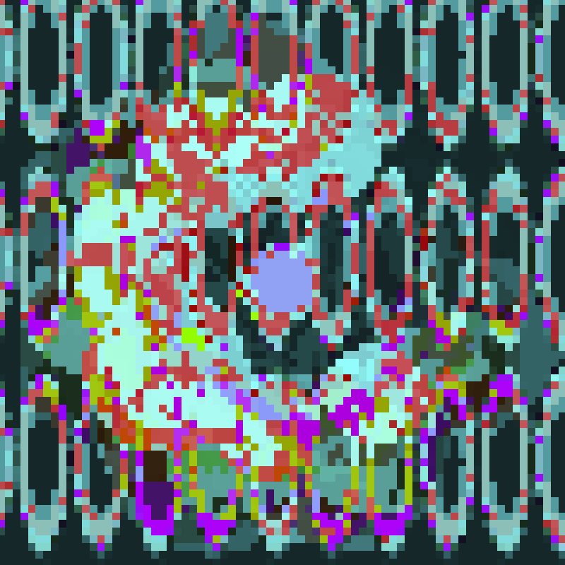 Psychedelic Pixels #8 static token preview