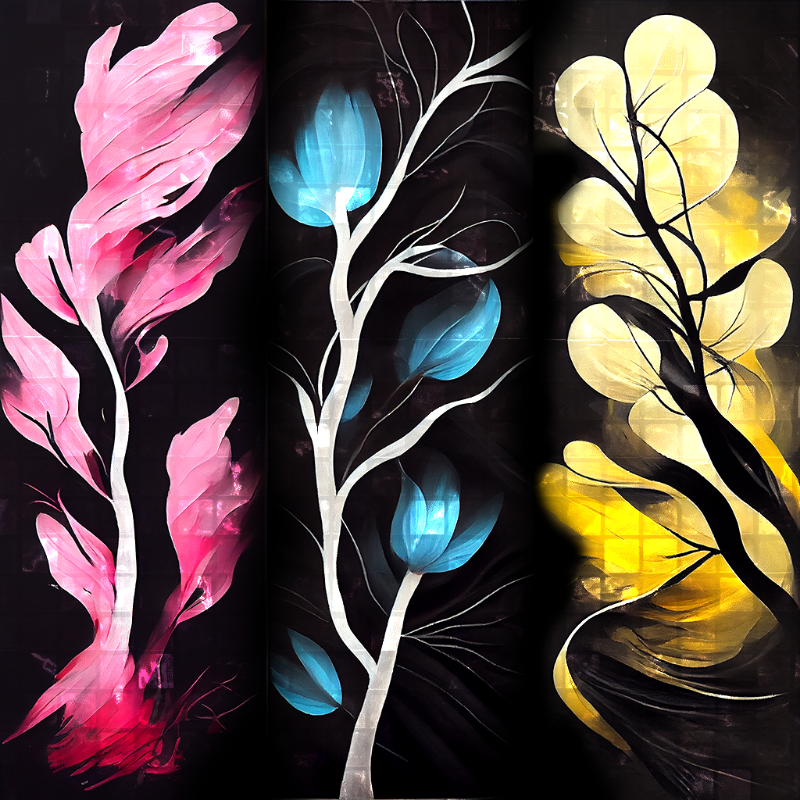 Flowers #8 static token preview