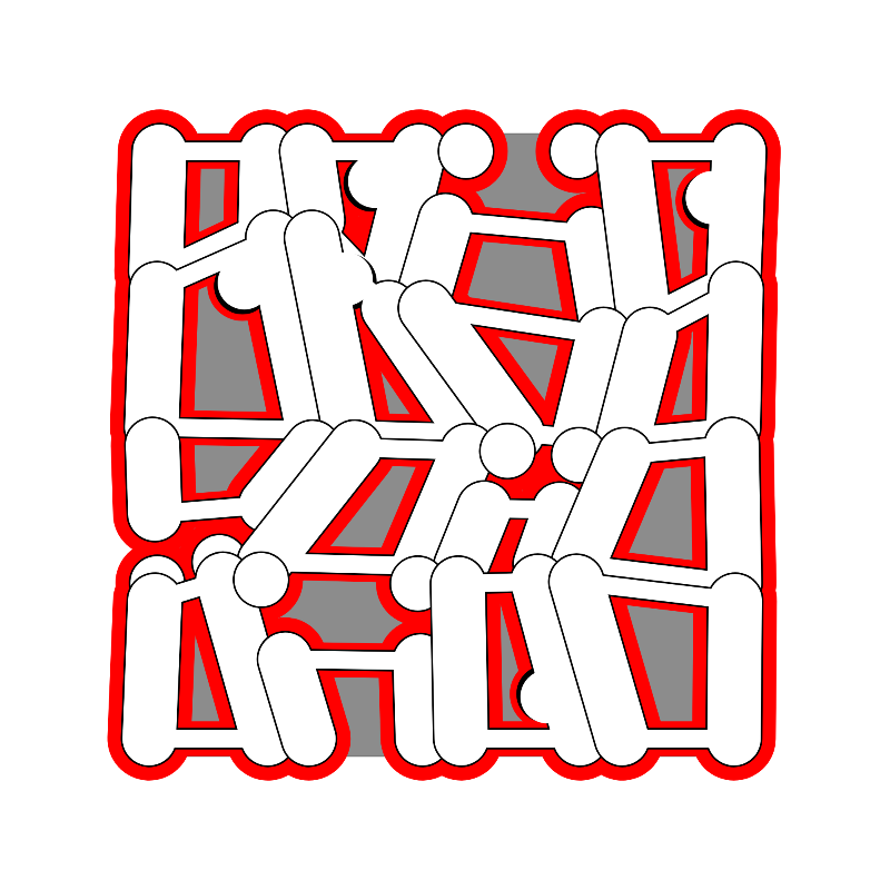 "Alphabetic signs" -WHITE TEST- (Preview) #14 static token preview