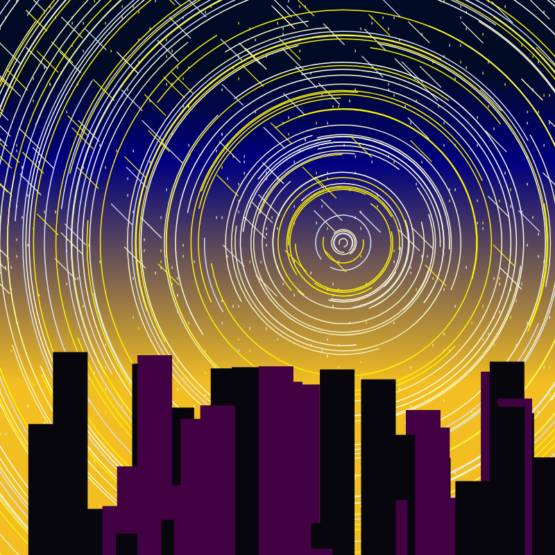 Starry sky #18 static token preview
