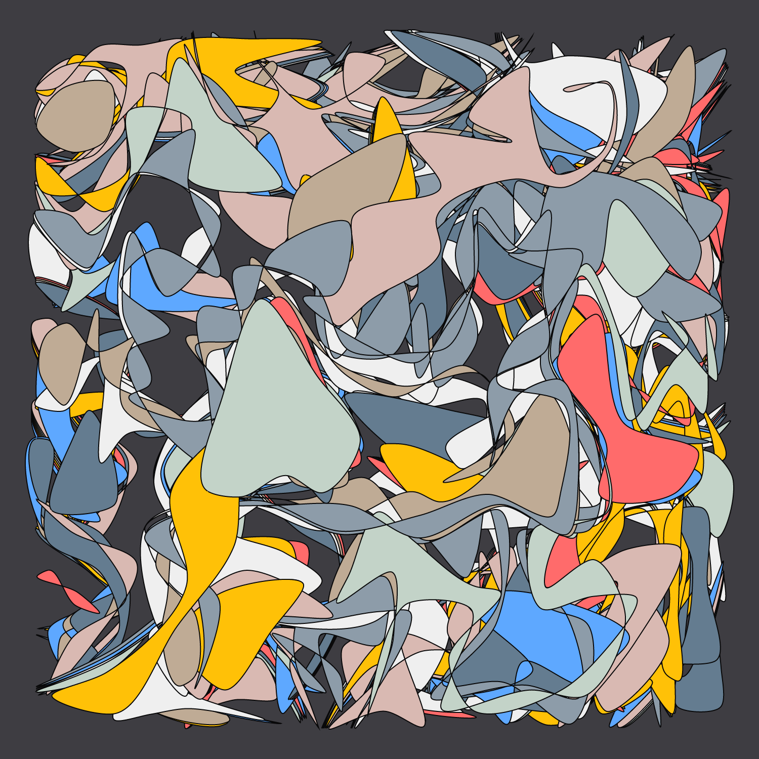 Geometric colorful shapes 2 (Free edition) #23 static token preview