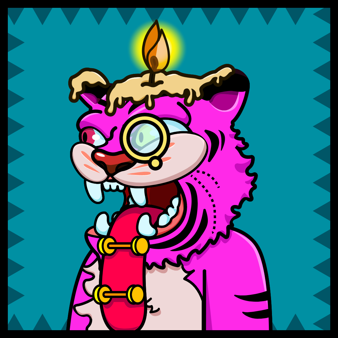 TIGERS Bored Club #202 static token preview
