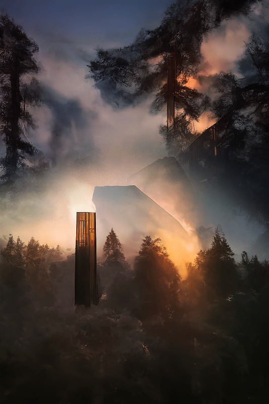 Wooded Solitude #19 static token preview