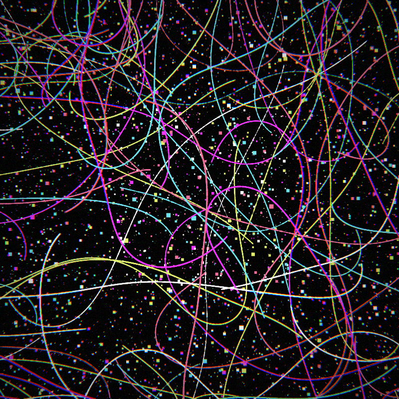 Neon Curves #3 static token preview