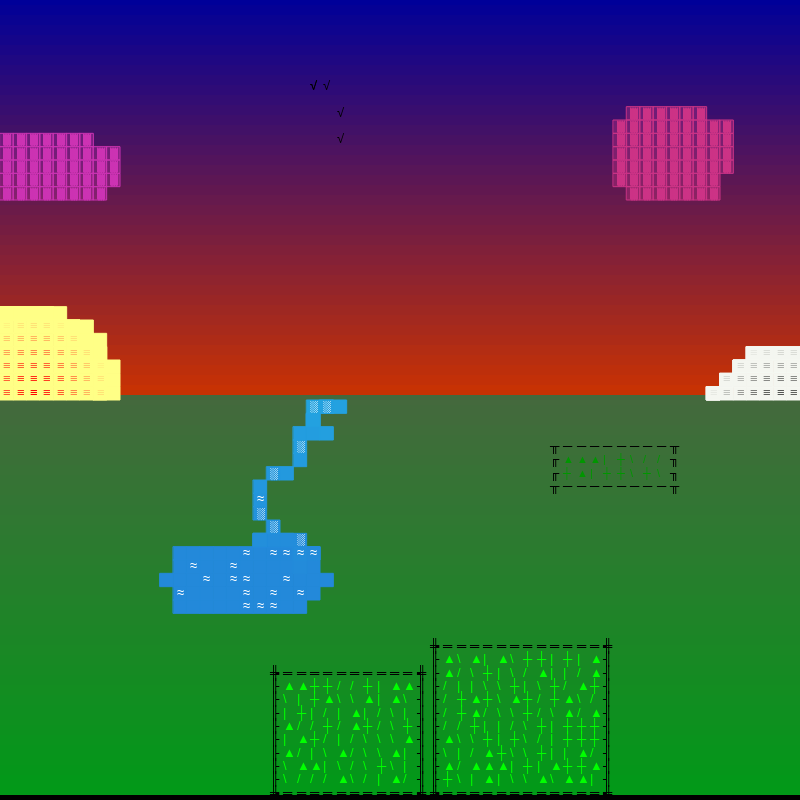 ascii landscapes 1 #5 static token preview