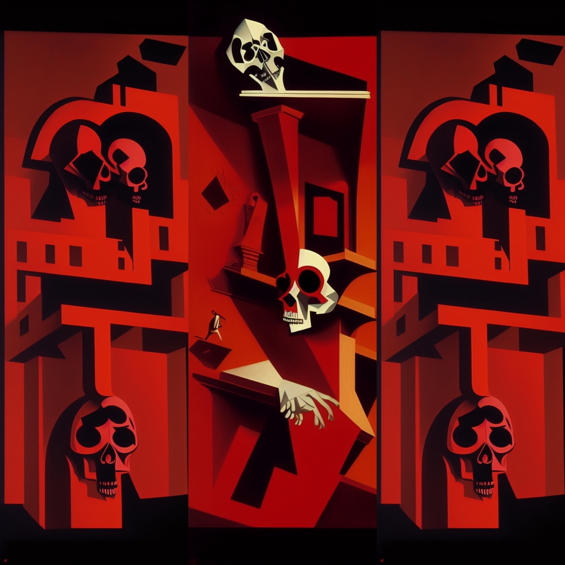 Red Skulls #8 static token preview