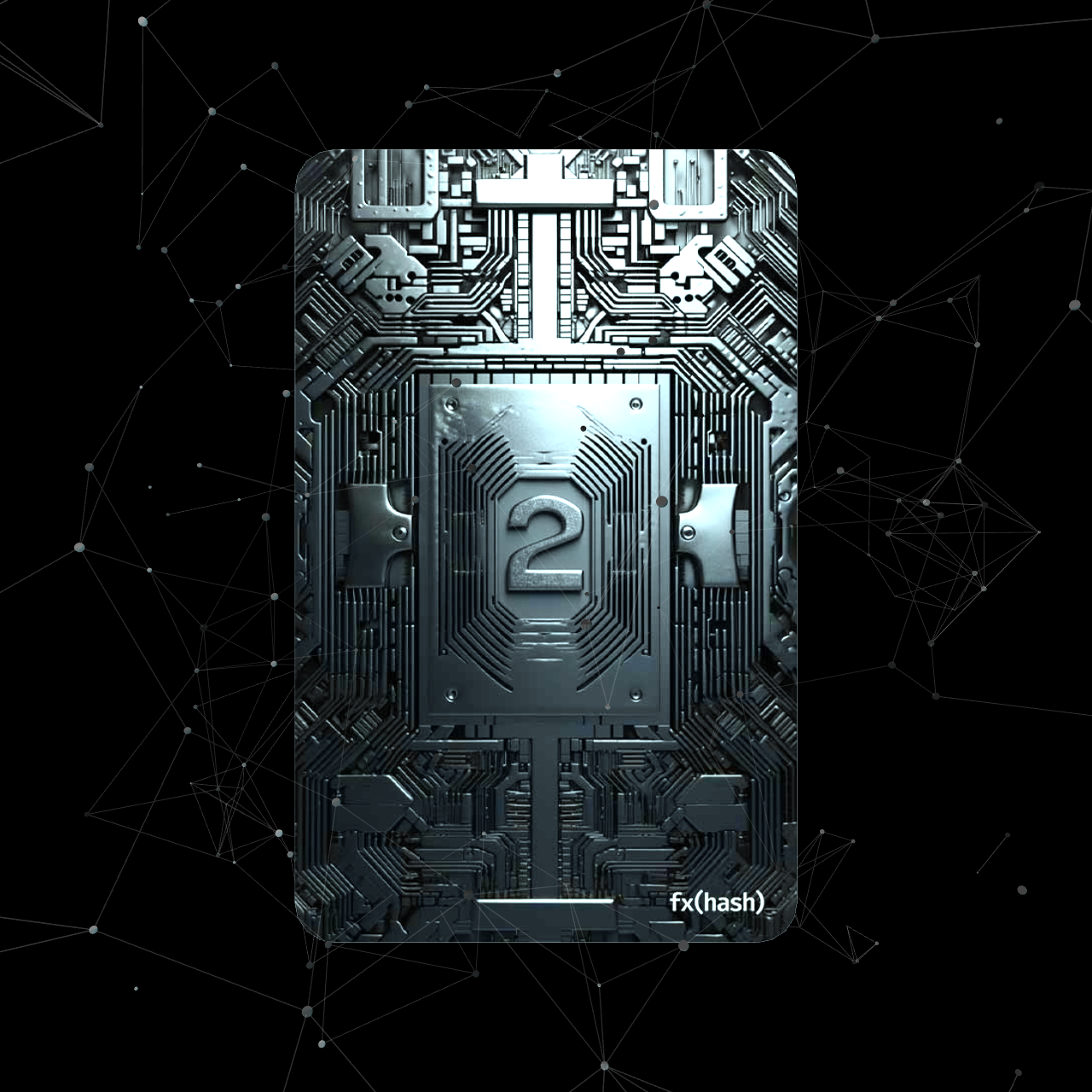 FXHash 2.0 Card #8 static token preview