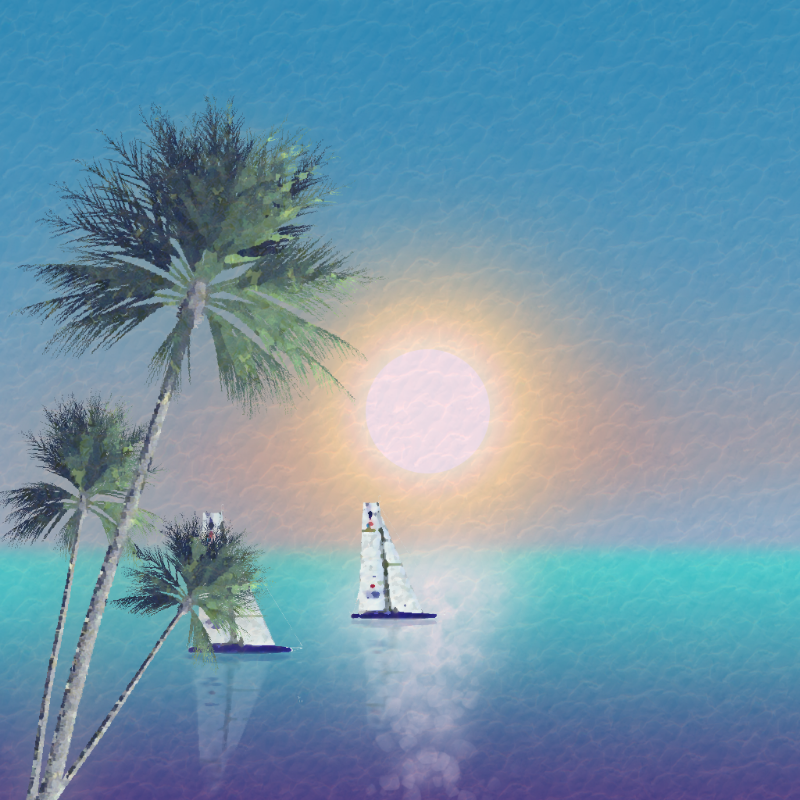 Pastel Island #6 static token preview