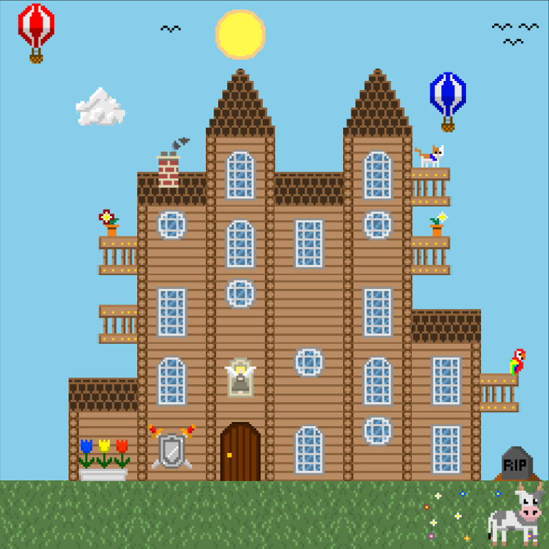 2D Mansion #5 static token preview
