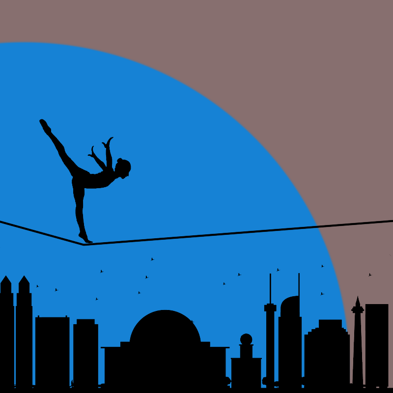 Dancing over the city #22 static token preview