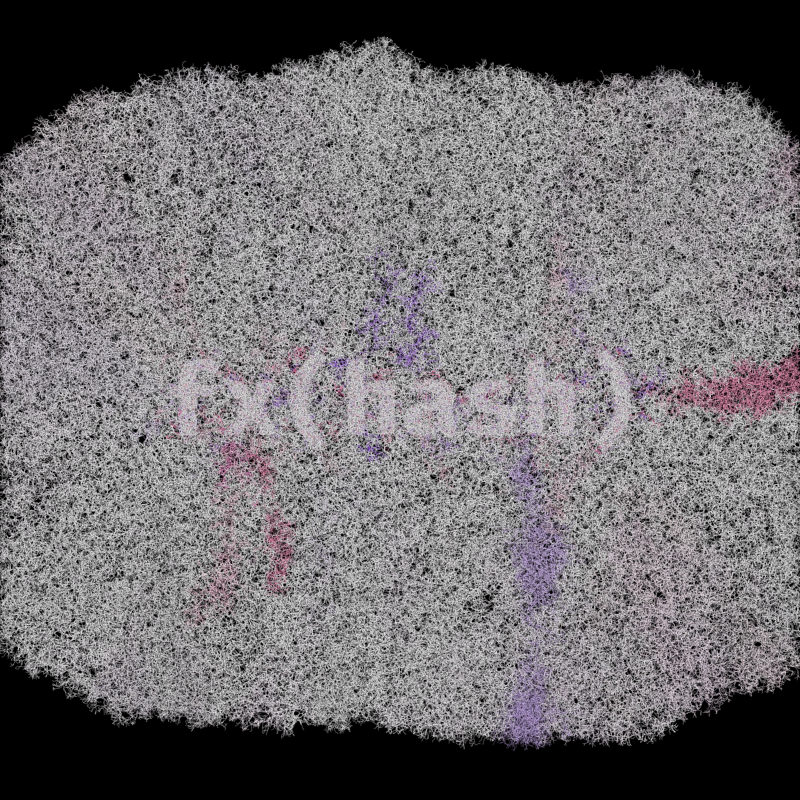FXHASH Generative Logo #465 static token preview