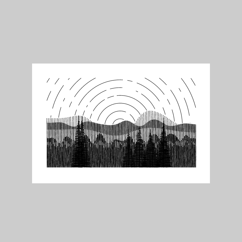 Layered Landscapes #10 static token preview
