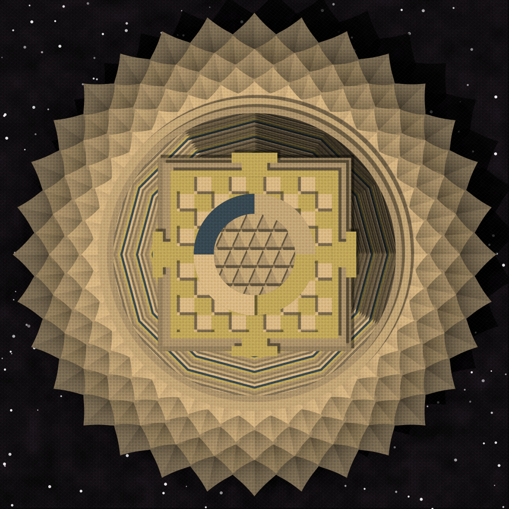 Paper Mandala #11 static token preview