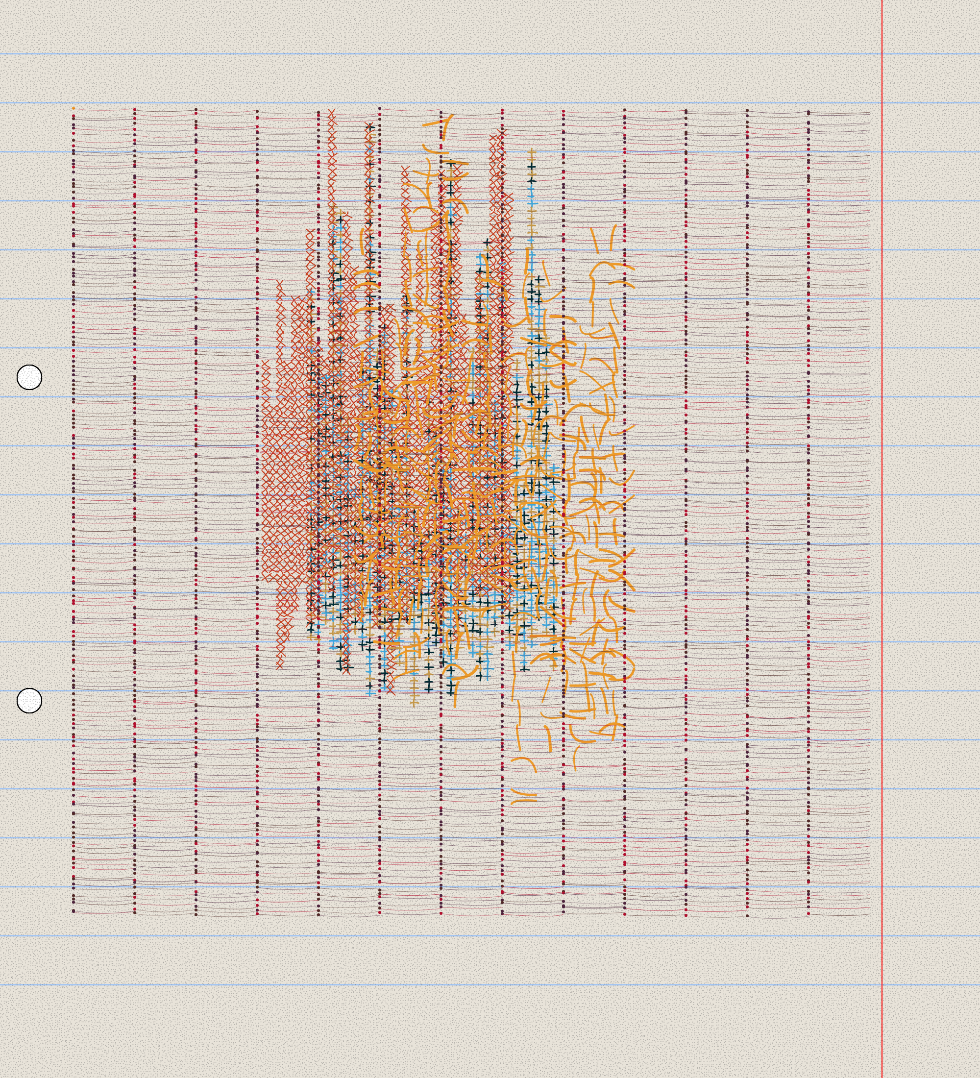 sketchbook page 3: threads #13 static token preview