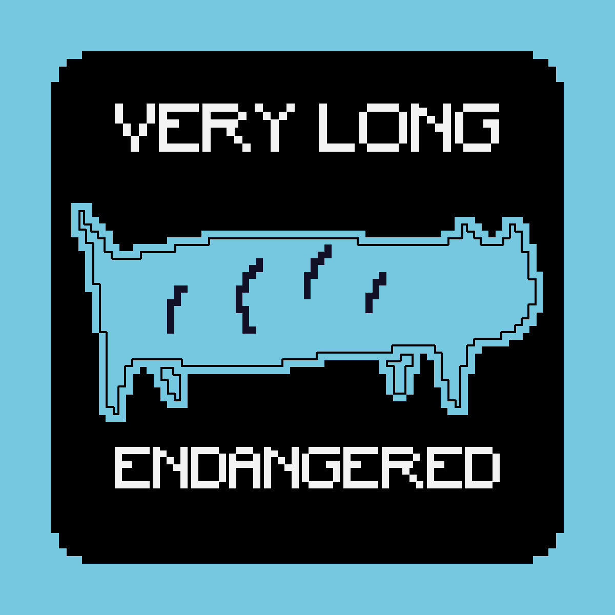 VERY LONG ENDANGERED CAT #2 static token preview