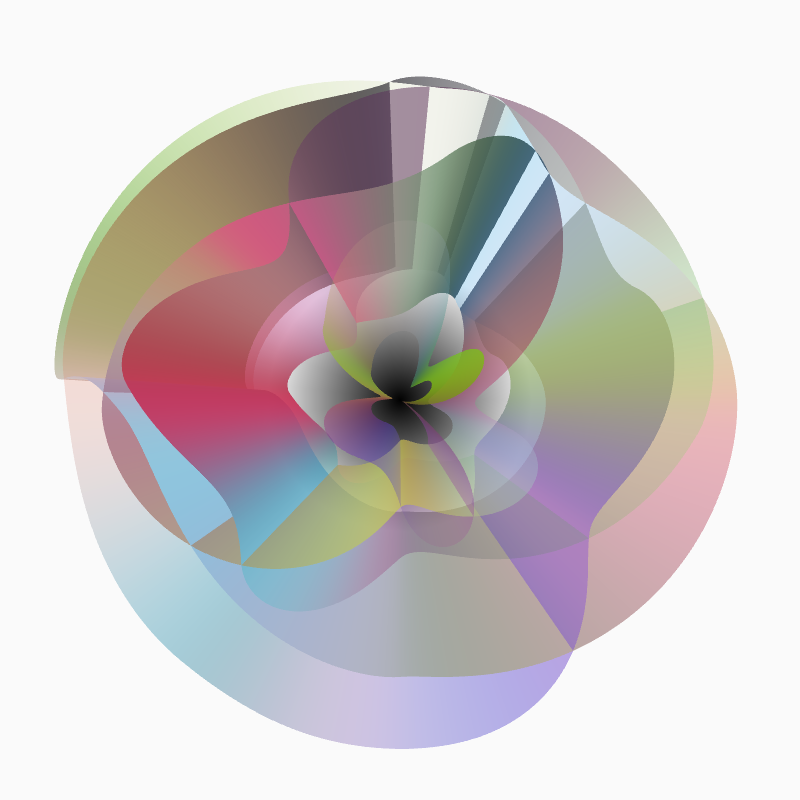 Petal 3D #6 static token preview