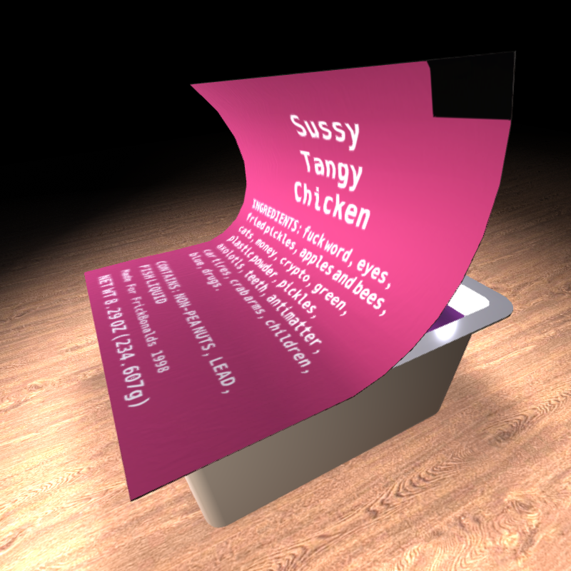 Sussy Sauces #6 static token preview