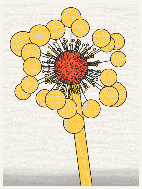 Abstract Dandelion #2 static token preview