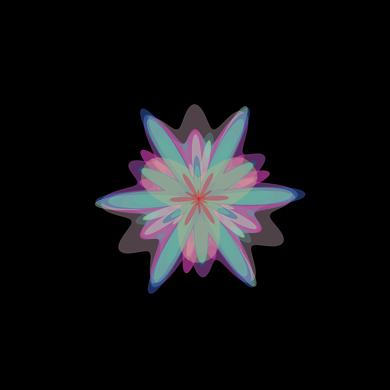 Blooming Flowers #19 static token preview