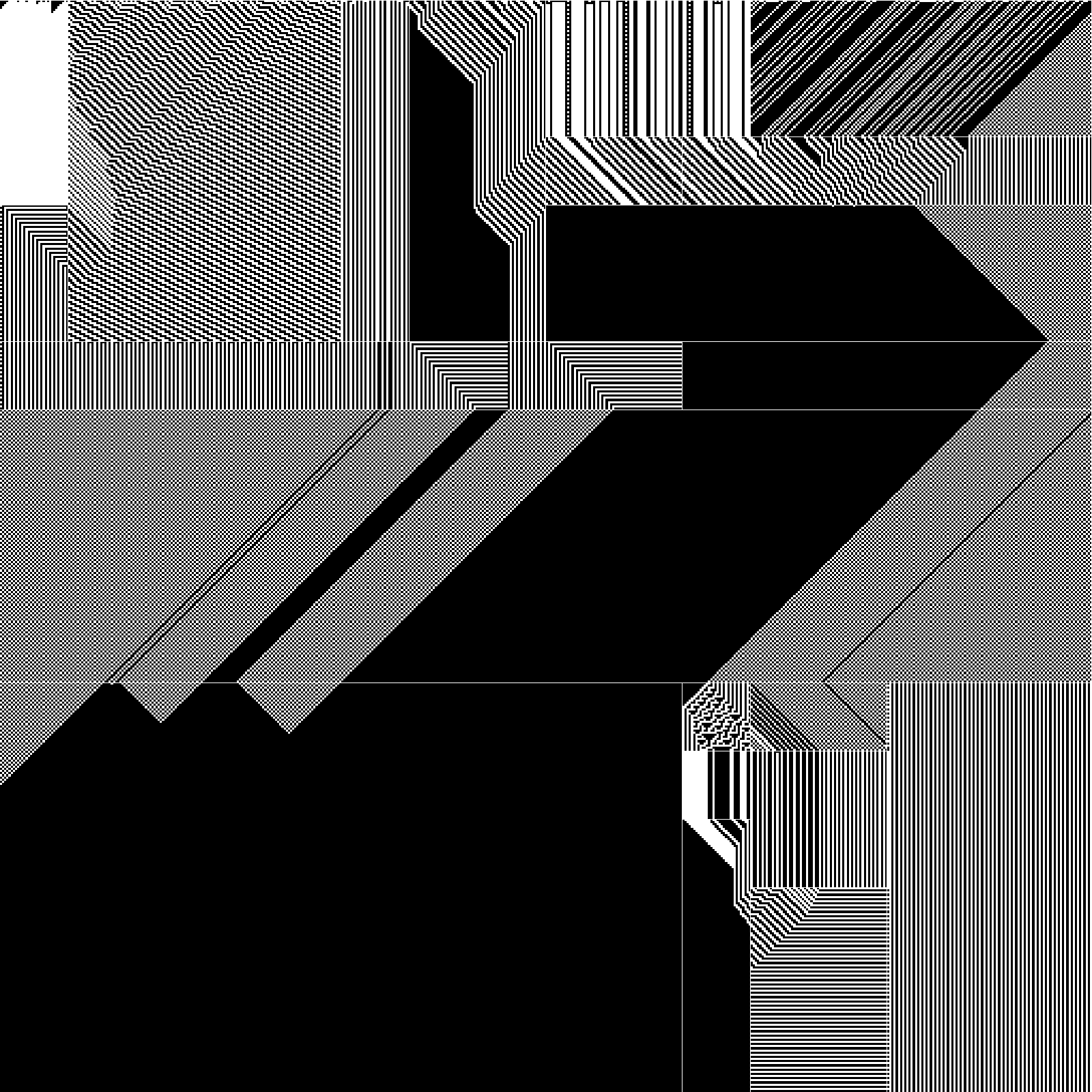 RULES (for Elementary Cellular Automata) #5 static token preview