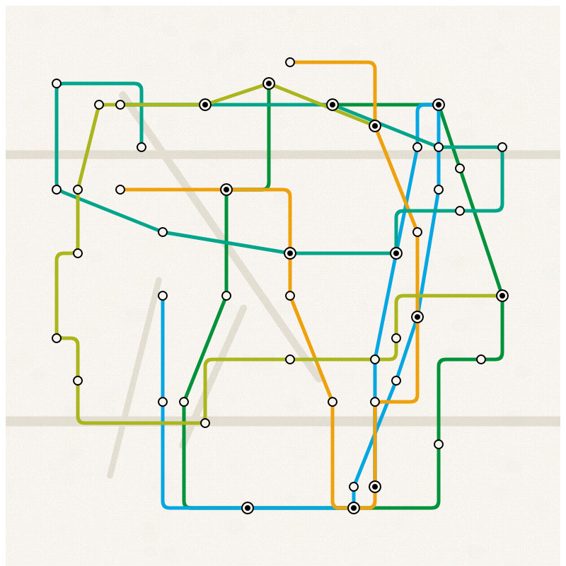 METRO_MAP #10 static token preview