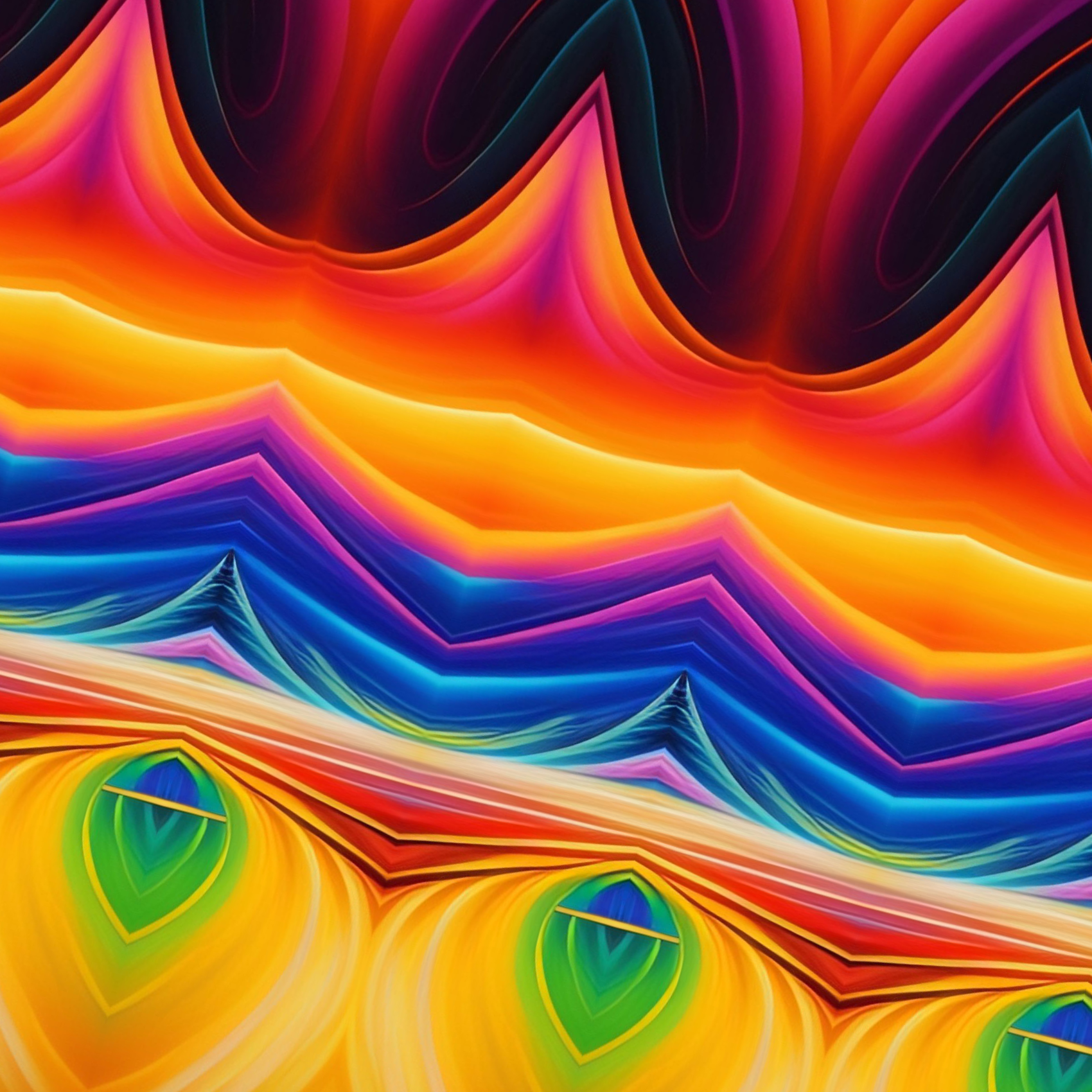 Psychedelic Way #1 static token preview