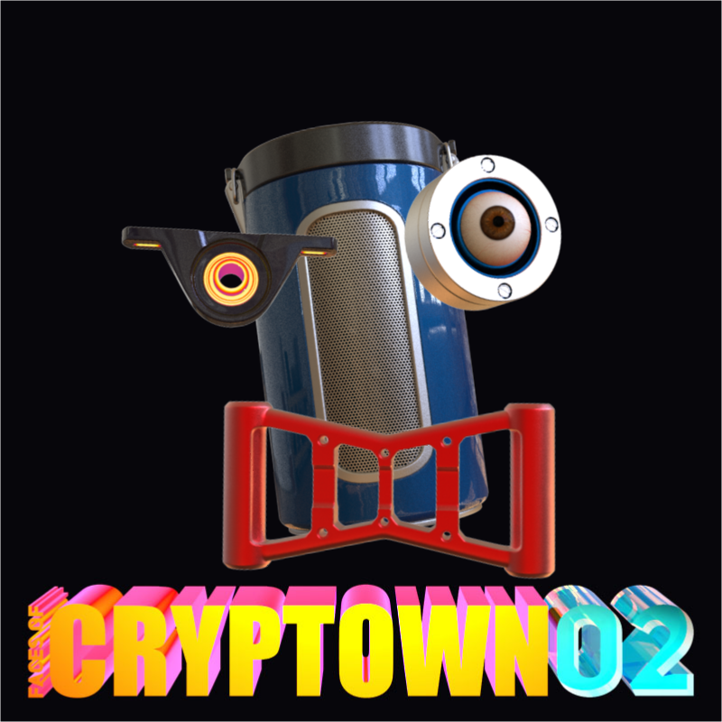 FacesOfCryptown vol.02 #9 static token preview