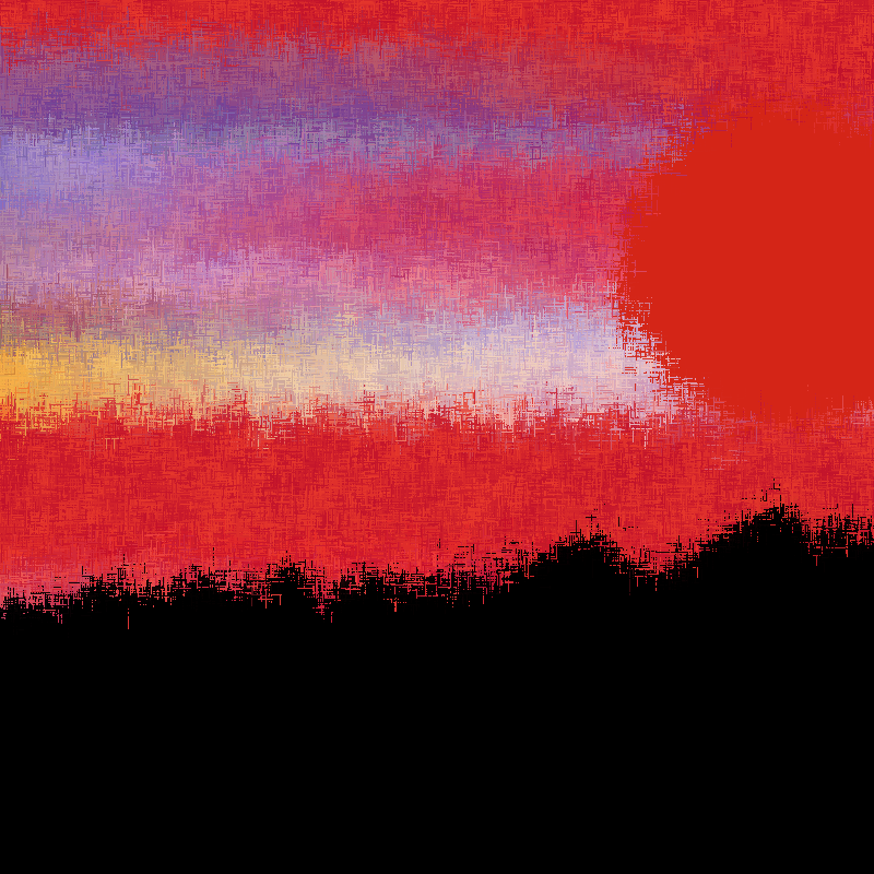 Sunset in memory #14 static token preview