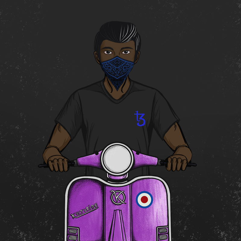 SCOOTER RIOT #23 static token preview