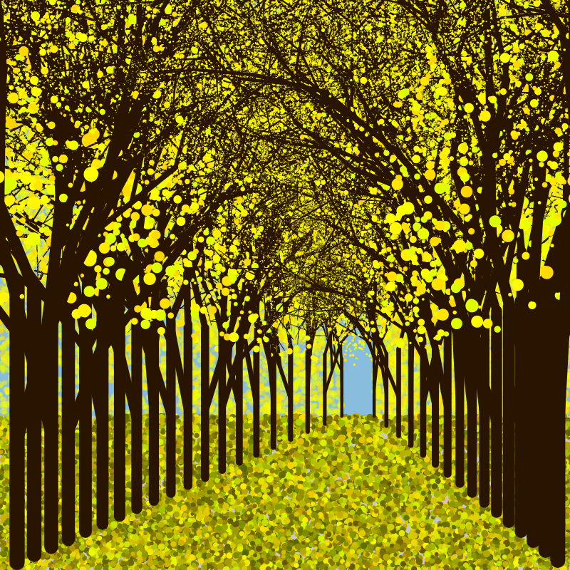 Trees in the park #1 static token preview
