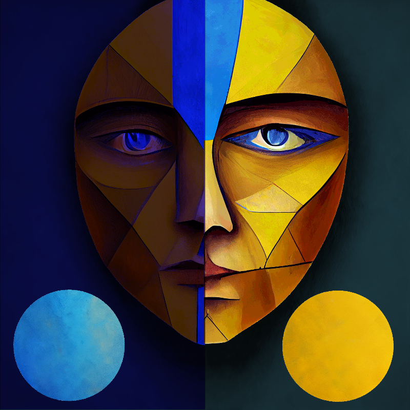 Geo Face #4 static token preview