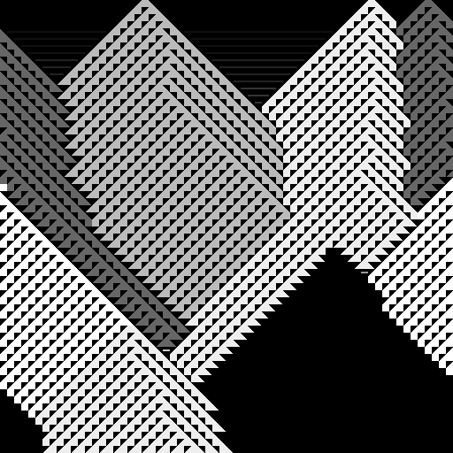 Cellular Mountains #6 static token preview